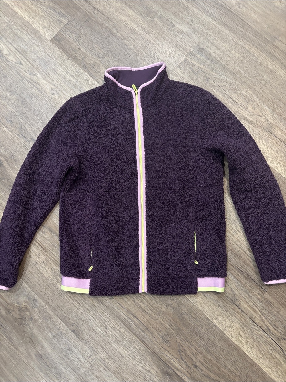 Under Armour' Purple Sherpa Jacket with Labender Trim